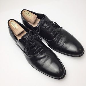 kenneth cole command chief cognac dress shoe